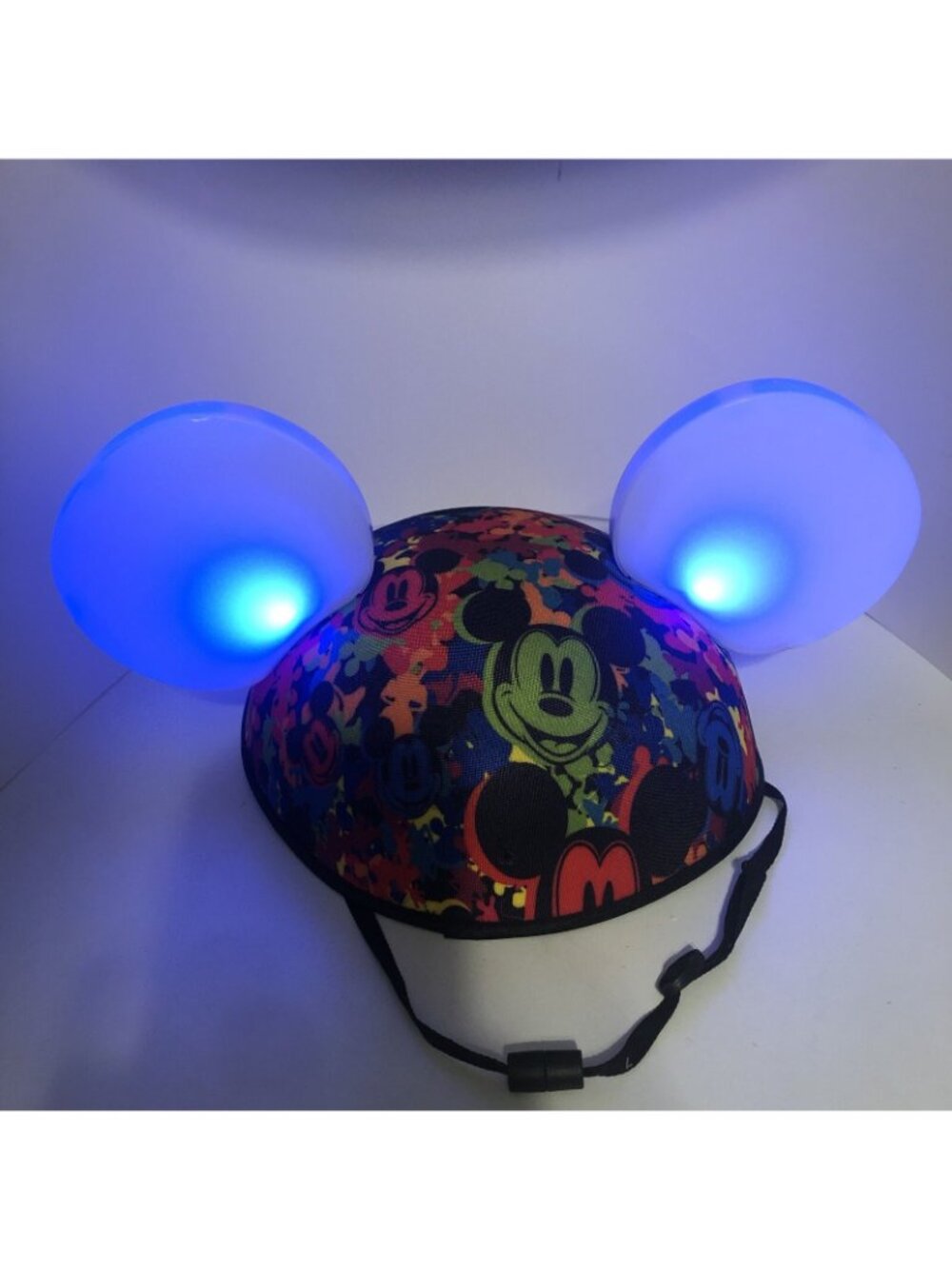 Disney Parks World Mickey Mouse Ears Light Up Glow with the Show Hat - Picture 2 of 6